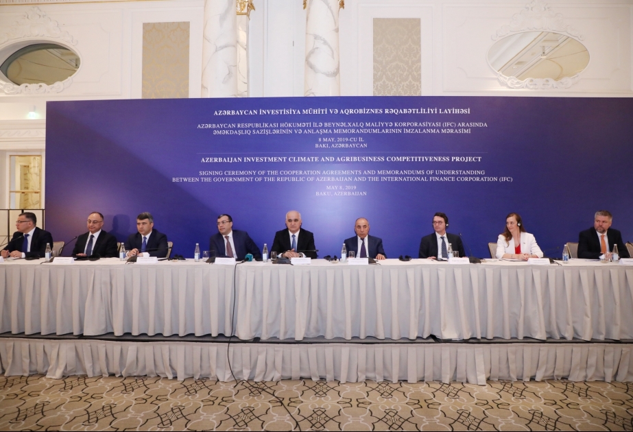 Azərbaycan hökuməti ilə Beynəlxalq Maliyyə Korporasiyası 3 əməkdaşlıq sazişi və 3 anlaşma memorandumu imzalayıb  YENİLƏNİB