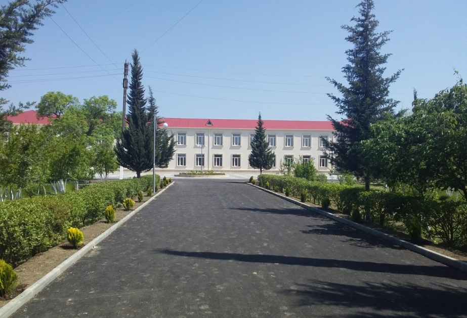 Salyanın Sarvan kənd tam orta məktəbində əsaslı təmir işləri başa çatıb