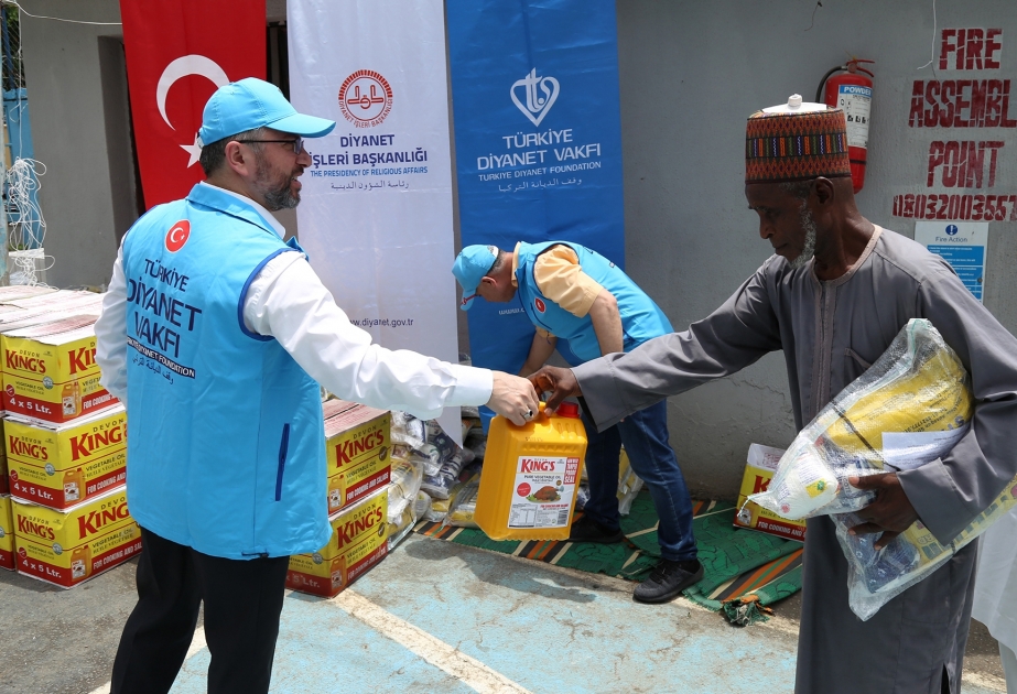 Türkiyə Nigeriyada ehtiyacı olan 750 ailəyə humanitar yardım göstərib