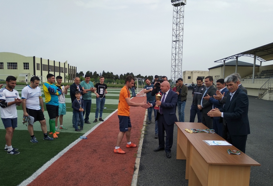 Qaxda Ümummilli Liderin xatirəsinə həsr olunan mini futbol turniri başa çatıb