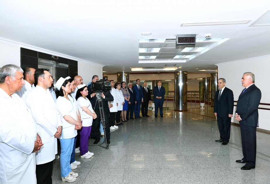 Naxçıvan Diaqnostika Müalicə Mərkəzinə müasir angioqrafiya aparatı verilib