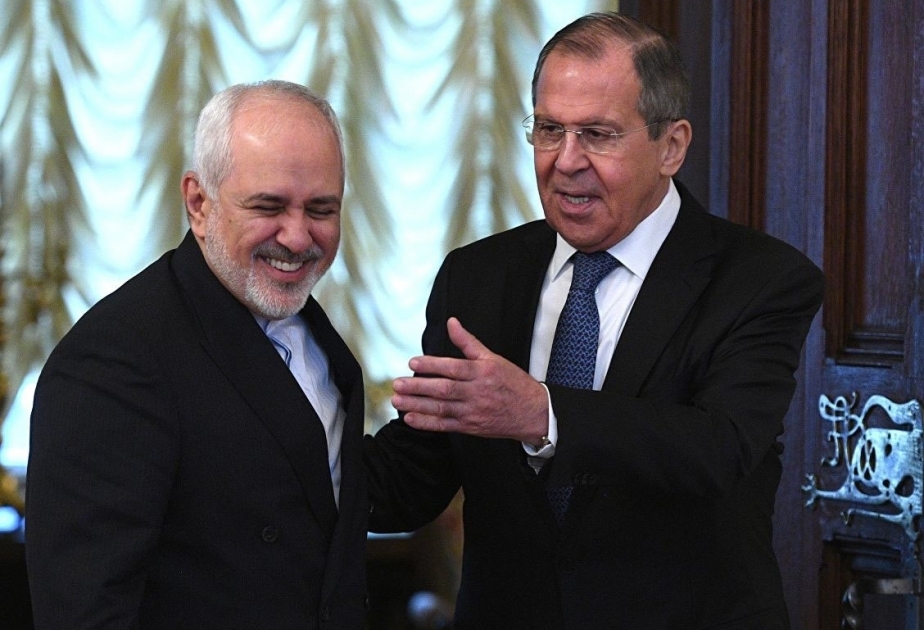 拉夫罗夫与扎里夫讨论俄罗斯-伊朗-阿塞拜疆三方会晤