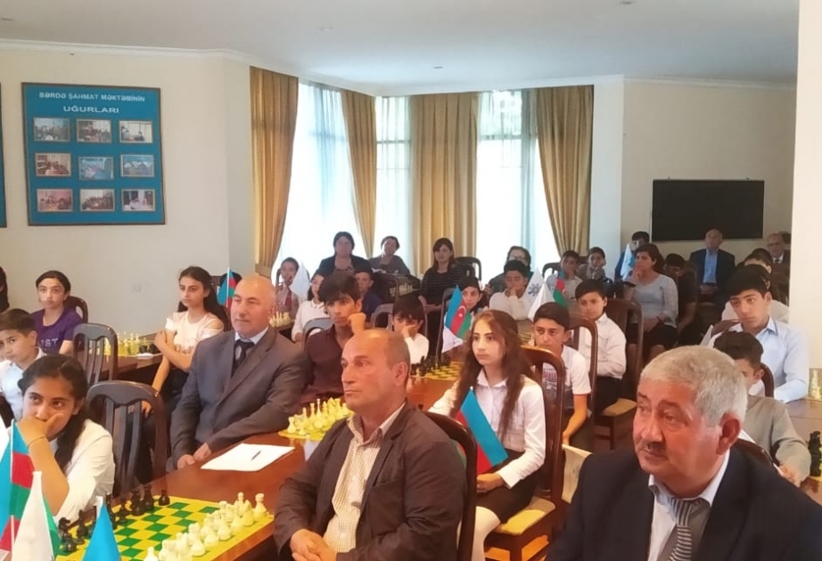 Bərdədə şahmat turnirinin qalibləri müəyyənləşib