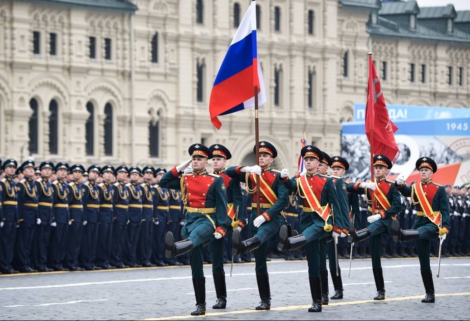 Moskvada hərbi parad keçirilib