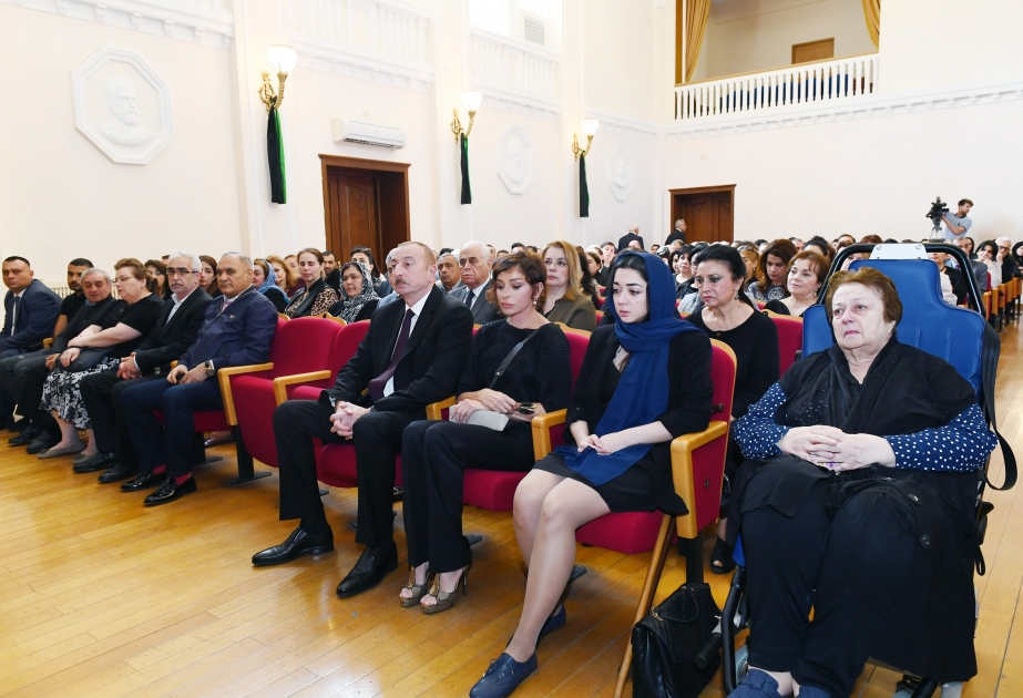 President Ilham Aliyev attended farewell ceremony for prominent composer Arif Malikov VIDEO