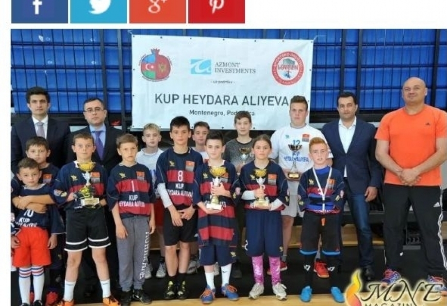 Monteneqro portalı Podqoritsada keçirilən "Heydər Əliyev kuboku" turnirlərindən yazır