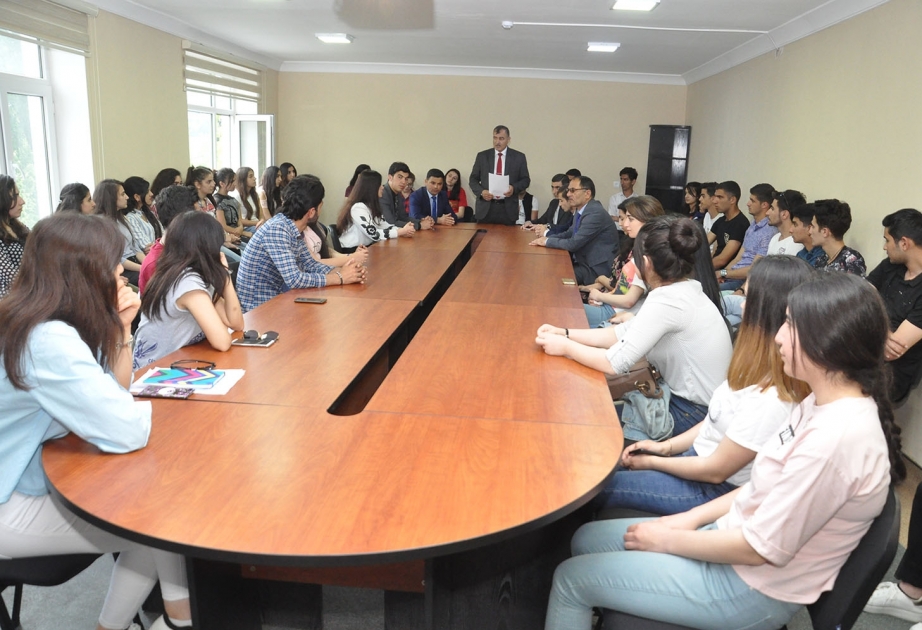 Lənkəran Dövlət Universitetində keçirilən tədbirdə Böyük Vətən müharibəsində azərbaycanlıların qəhrəmanlığından danışılıb