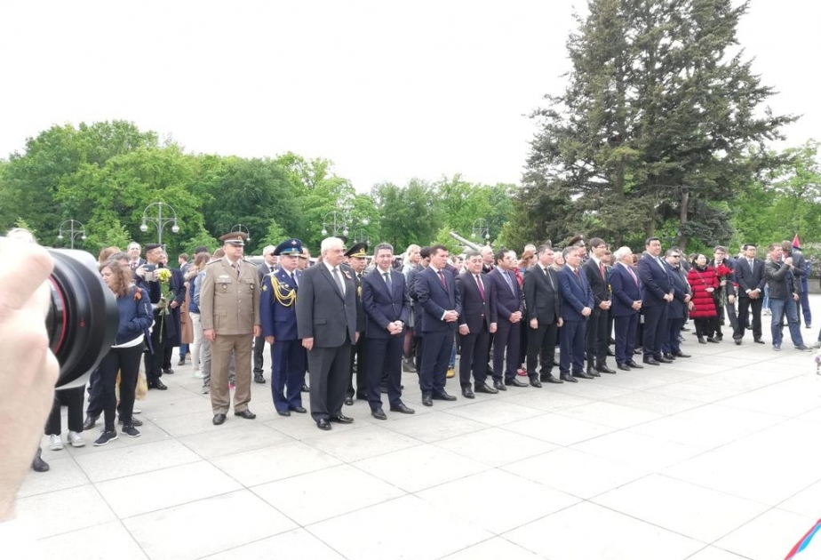 İkinci Dünya müharibəsində qələbənin 74-cü ildönümü münasibətilə Berlində tədbirlər keçirilib