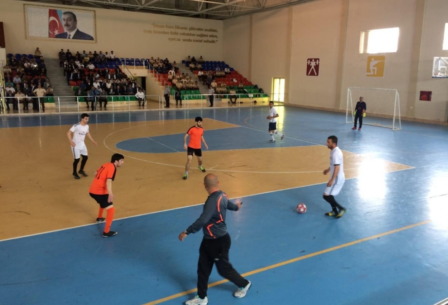 Salyanda mini-futbol üzrə rayon birinciliyi başa çatıb