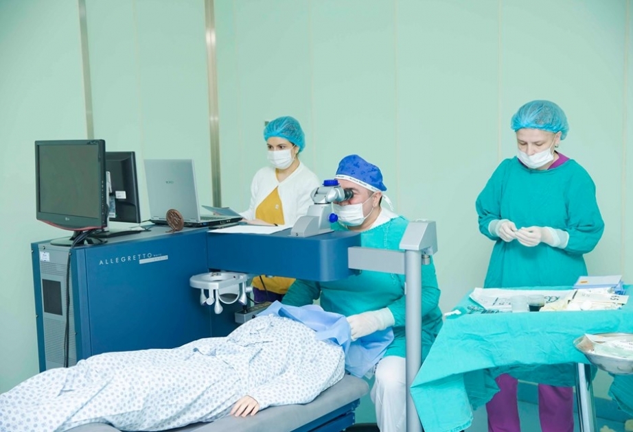 ATU-nun Tədris Cərrahiyyə Klinikasında növbəti dəfə oftalmoloji əməliyyatlar ödənişsiz icra olunub