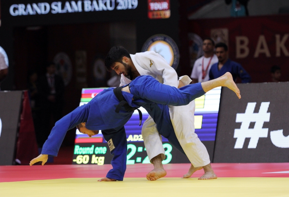 Two Azerbaijani judokas into quarterfinal of Baku Grand Slam 2019