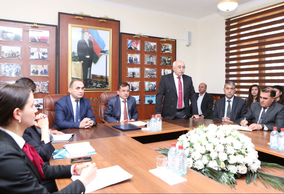 İlahiyyat İnstitutunun heyəti BDU-nun Qazax filialında olub