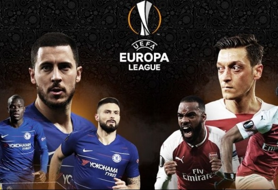 Arsenal y Chelsea se citan en Bakú para final inglesa de Europa League