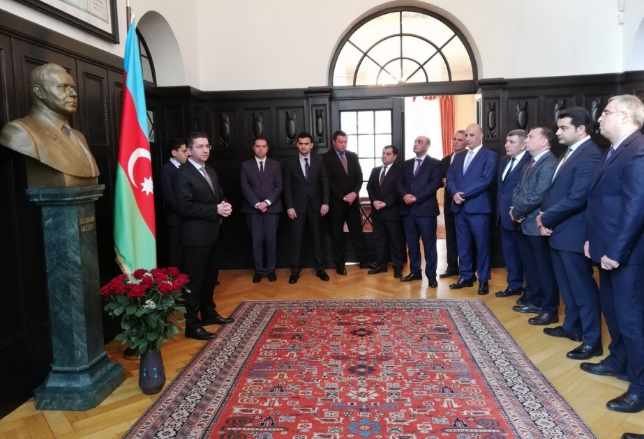 Ulu öndər Heydər Əliyevin xatirəsi Almaniyada yad edilib