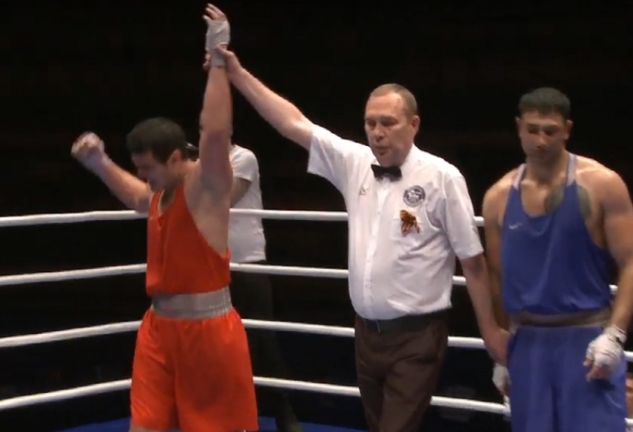 Aserbaidschanischer Boxer schlägt seinen armenischen Gegner