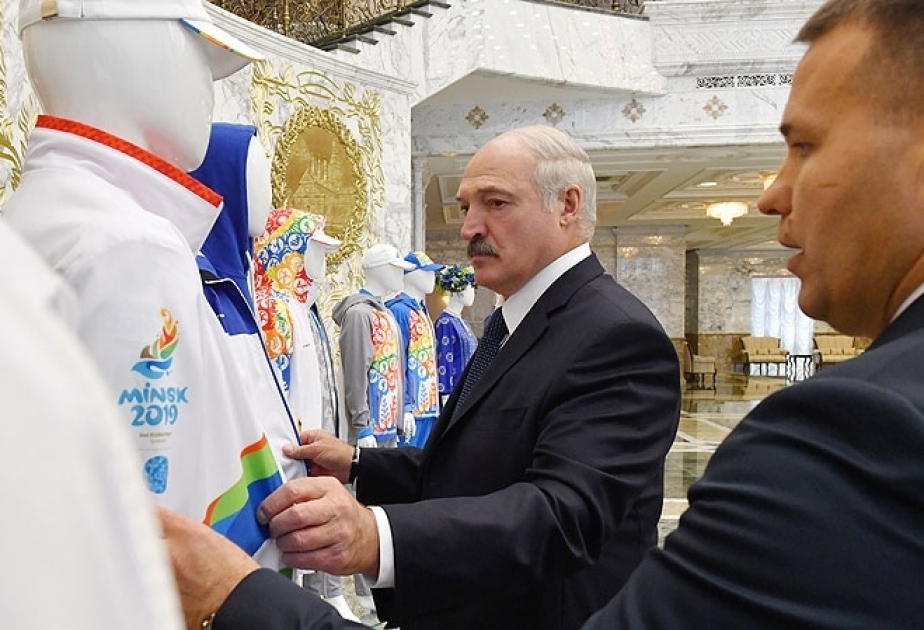 Belarus Prezidenti II Avropa Oyunları ərəfəsində idman obyektləri ilə tanış olub