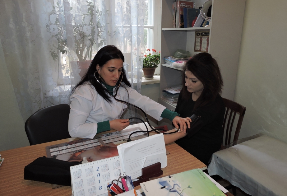 Şəkidə kütləvi tibbi müayinələrdən 96 mindən çox vətəndaş yararlanıb
