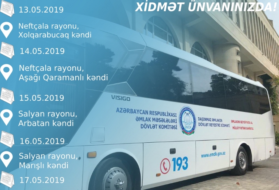 “Əmlakını qeydiyyata al, mülkiyyətinə sahib ol” kampaniyası Neftçala və Salyan rayonlarında