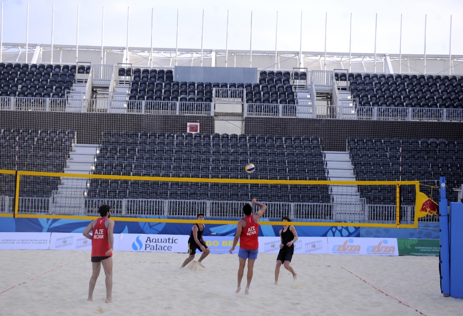 Çimərlik voleybolu üzrə turnirin qalibləri müəyyənləşib