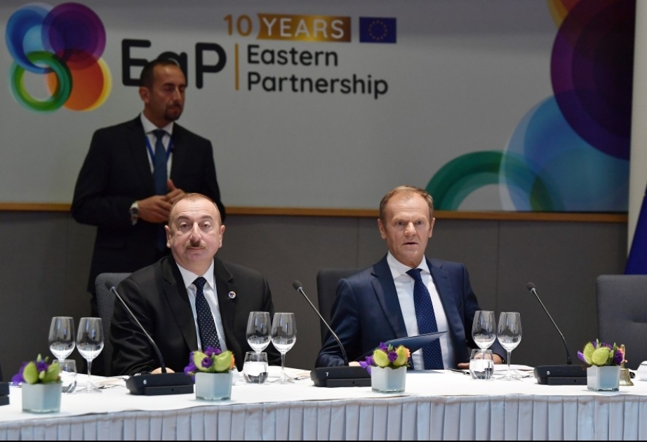 Präsident Ilham Aliyev: Beziehungen Aserbaidschans zu neun EU-Mitgliedsländern tragen strategischen Charakter