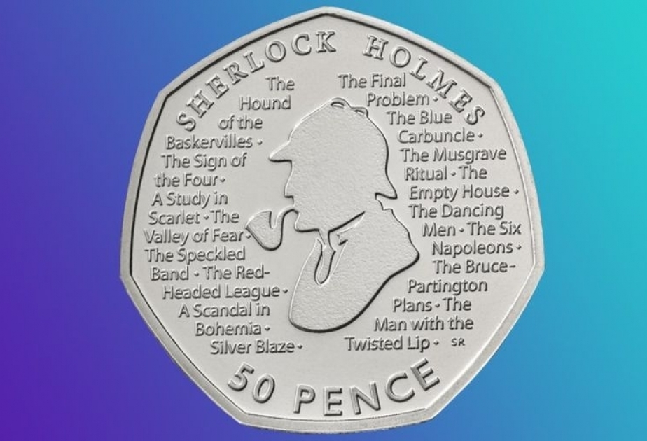The royal mint releases new 50p coin dedicated to Sherlock Holmes