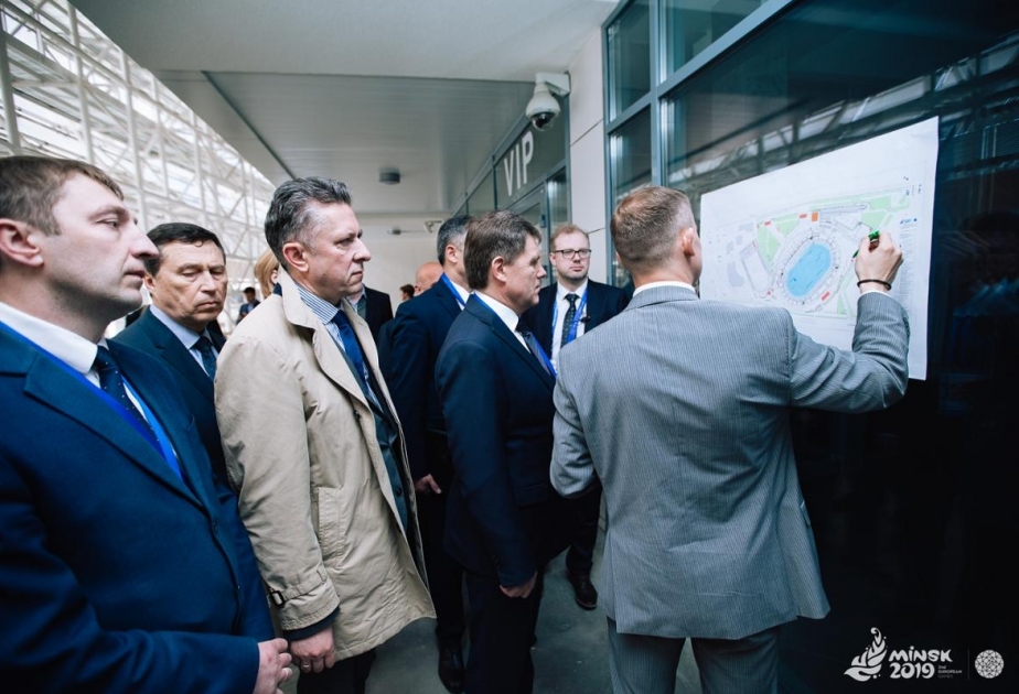 Руководство республиканского организационного комитета вторых Европейских игр оценило готовность стадиона «Динамо»