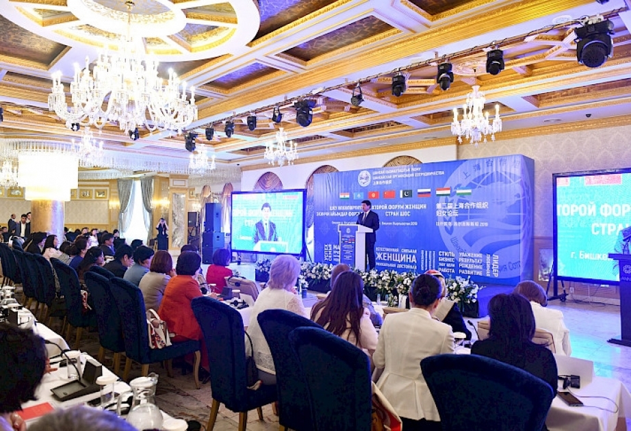 Bişkekdə Şanxay Əməkdaşlıq Təşkilatına üzv ölkələrin qadınlarının ikinci forumu keçirilib