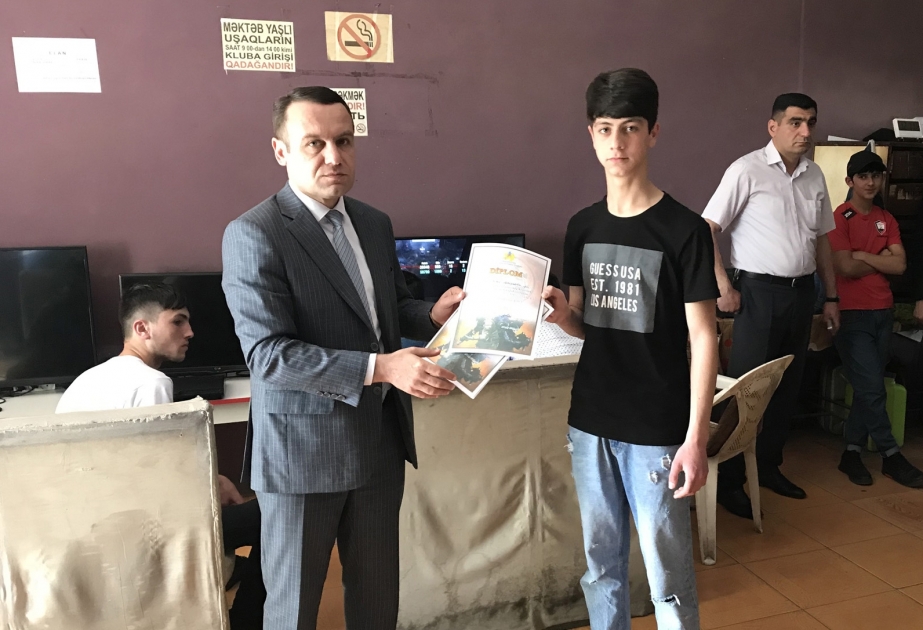 Kompüter oyunları üzrə Qəbələ rayon çempionatının qalibləri müəyyənləşib