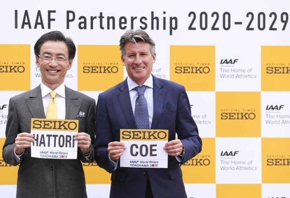 “Seiko” şirkəti Beynəlxalq Atletika Federasiyası ilə yeni müqavilə imzalayıb