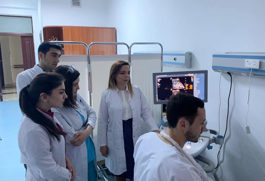 Azərbaycan Tibb Universitetində “Qaraciyər elastoqrafiyası” kursu keçirilib