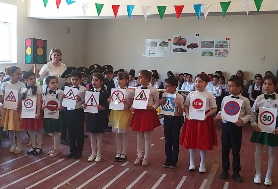 Yol polisi Astarada məktəblilər üçün maarifləndirmə tədbiri keçirib