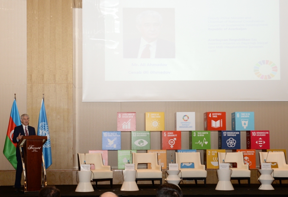 UNDP, Azerbaijani government hold first public-private sector dialogue on Sustainable Development Goals