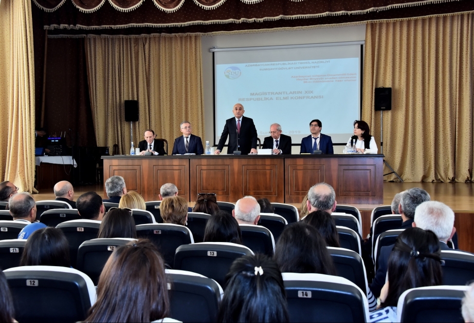 Magistrantların XIX Respublika Elmi Konfransına 1500-dək məruzə daxil olub