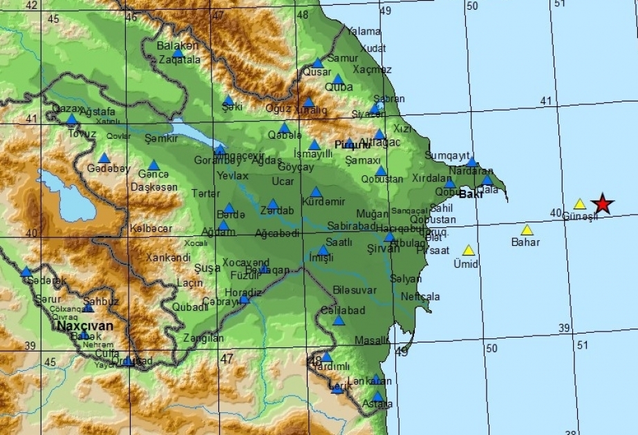 زلزال في بحر الخزر