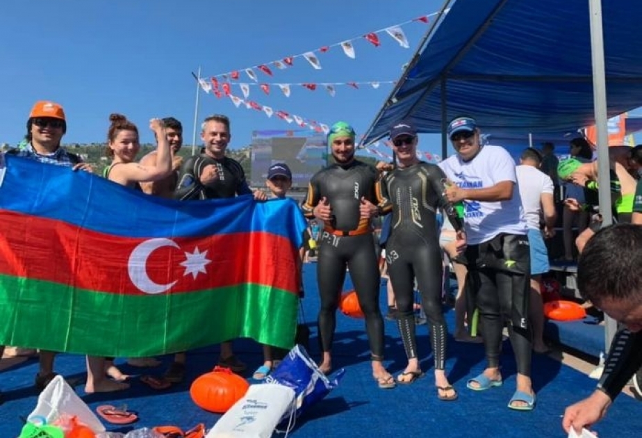 Азербайджанские спортсмены выступили на «Oceanman»
