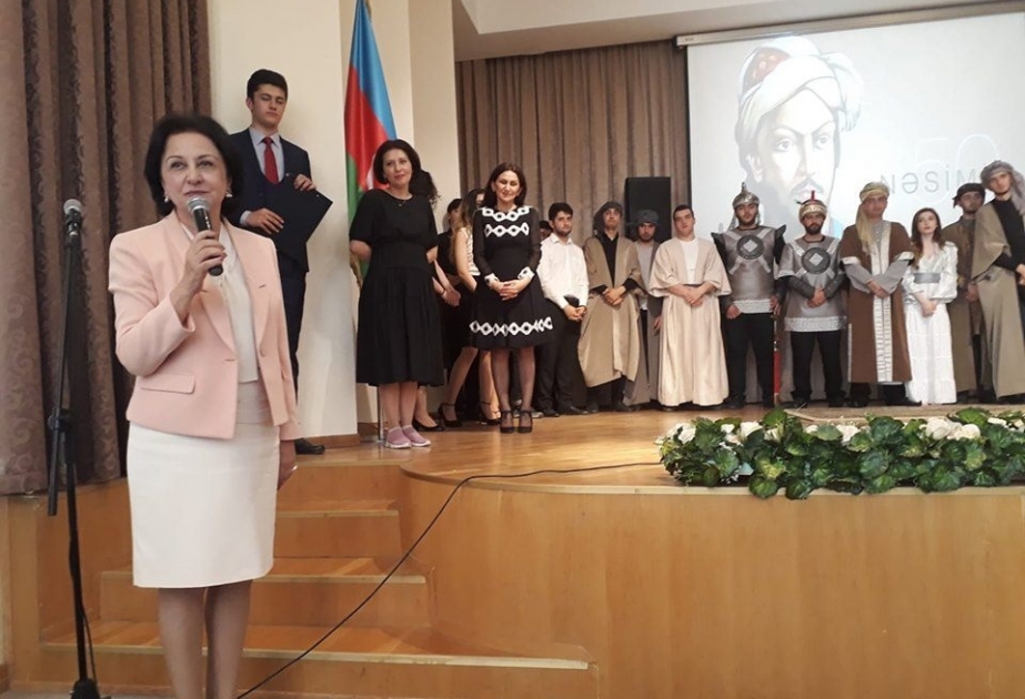AzMİU-da İmadəddin Nəsiminin 650 illik yubileyi qeyd olunub