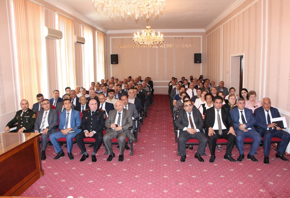 Birinci rübdə Yevlaxda 7,2 milyon manatlıq tikinti işləri aparılıb