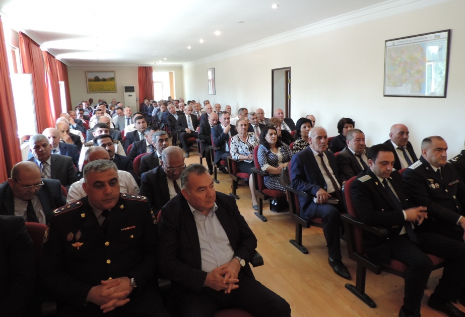 Ağsudakı şura iclasında 3 ayın yekunları müzakirə olunub