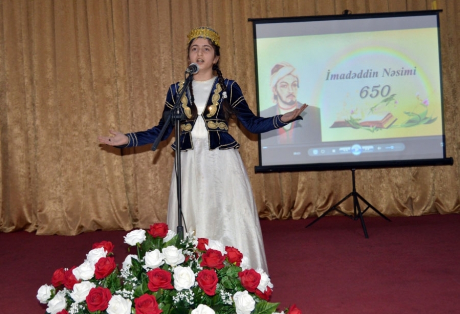 “Nəsimi ili” çərçivəsində silsilə tədbirlər keçirilib