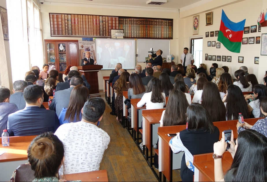BDU-da “Tarixçi alimlərimiz” layihəsi çərçivəsində növbəti tədbir təşkil olunub