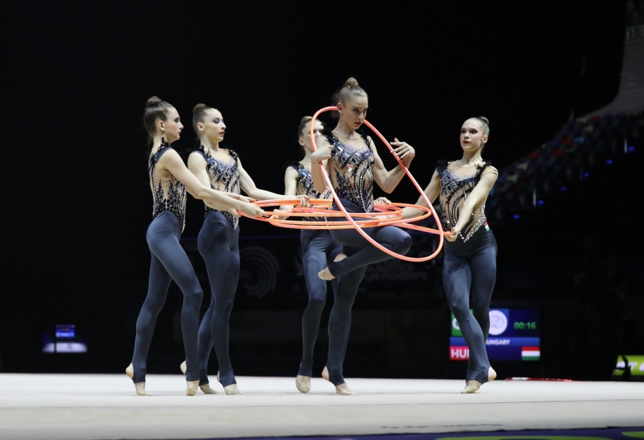 Equipo de Azerbaiyán pasa a la final del Campeonato Europeo de Gimnasia Rítmica