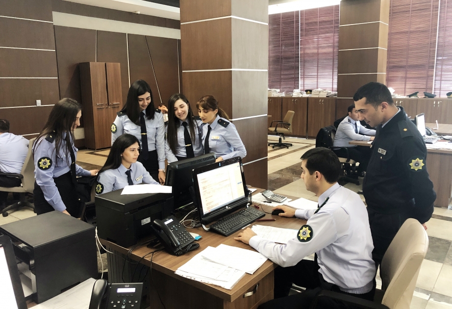 Xidmətə yeni qəbul olunanların daha bir qrupu Bakı Baş Gömrük İdarəsində təcrübə keçib