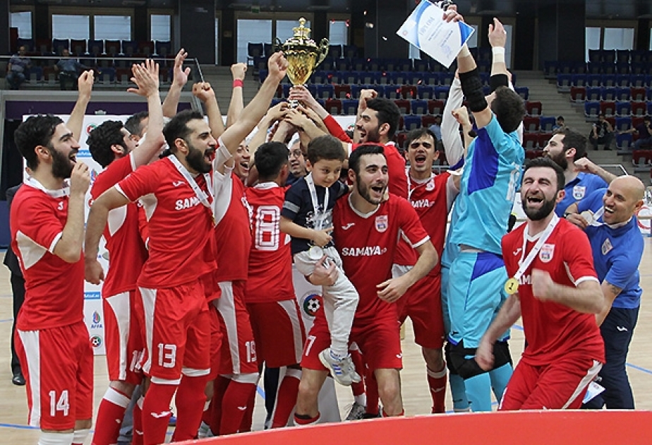 “Araz” klubu futzal üzrə Azərbaycan çempionatının qalibi olub