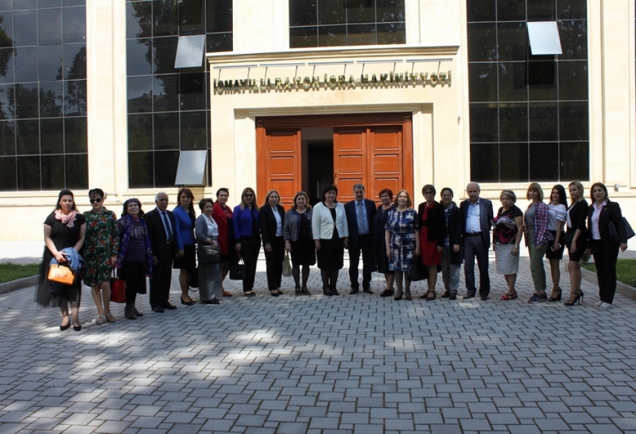 Bakı Slavyan Universitetinin kollektivi İvanovka kəndində olub