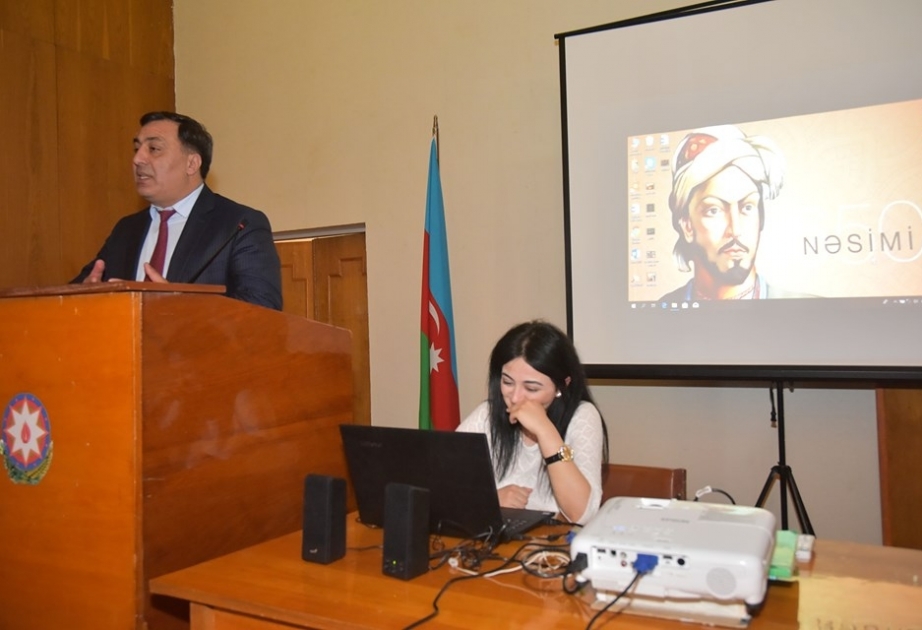 Azərbaycan Tibb Universitetində İmadəddin Nəsiminin 650 illik yubileyinə həsr olunmuş tədbir keçirilib