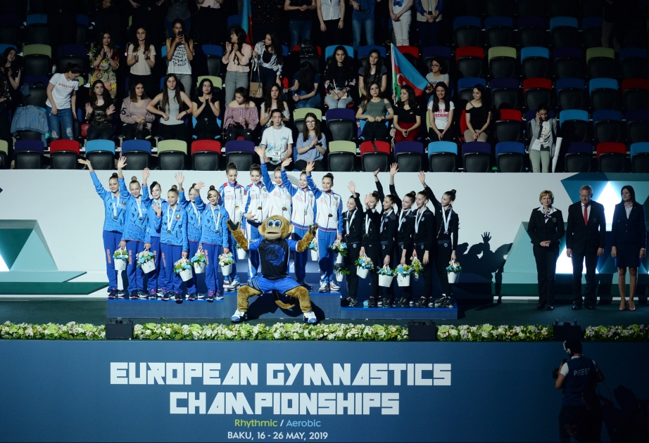 Bakıda keçirilən bədii gimnastika üzrə Avropa çempionatının ilk qalibləri müəyyənləşib