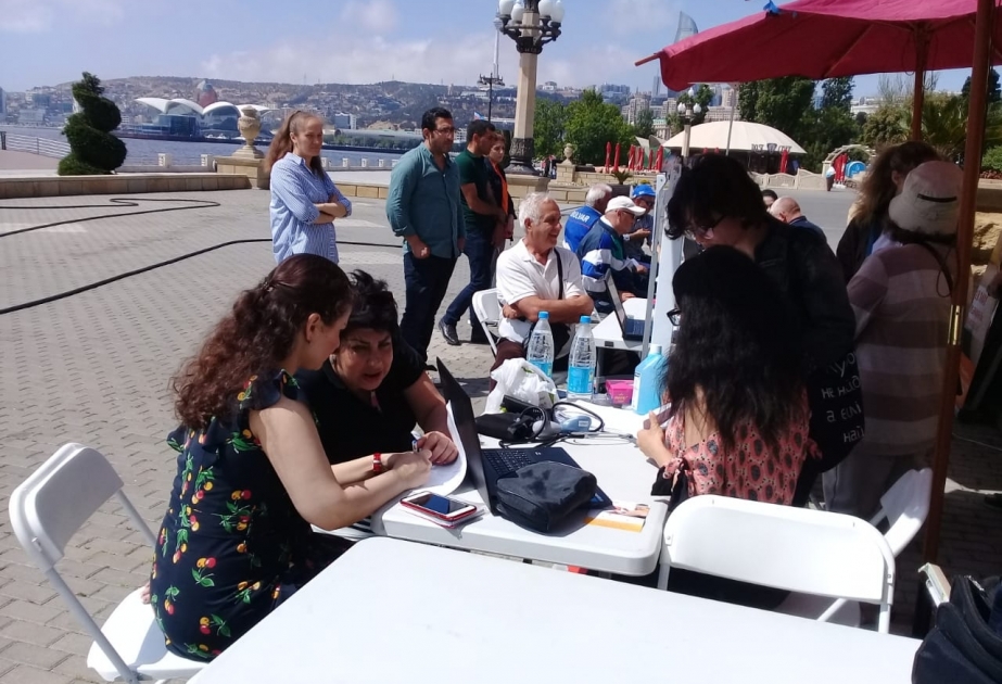 Dənizkənarı Milli Parkda piylənmə ilə mübarizə gününə həsr olunmuş xeyriyyə aksiyası keçirilir