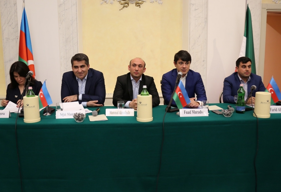 Avropada təhsil alan azərbaycanlı gənclərin Roma forumu keçirilib