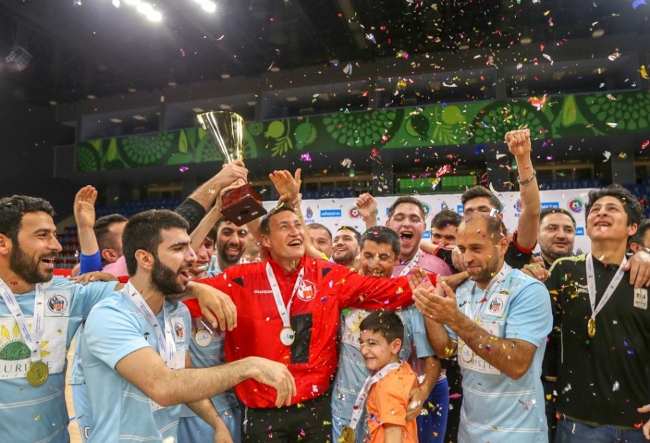 “Baku Fire” komandası Futzal üzrə Birinci Liqanın qalibi olub