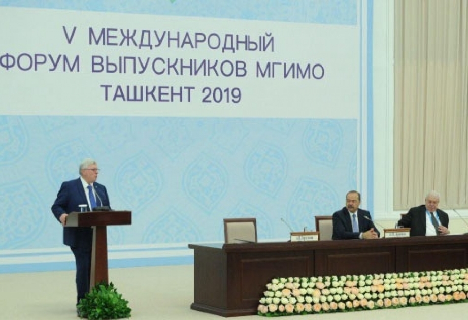 Daşkənddə Moskva Dövlət Beynəlxalq Münasibətlər İnstitutu məzunlarının forumu keçirilib